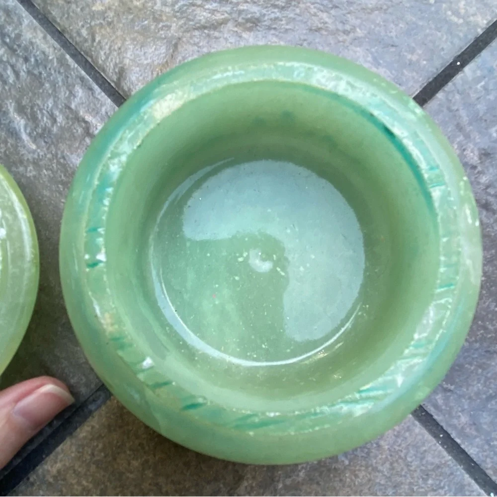Jade Alabaster Jewelry Holder made in Italy for George Good